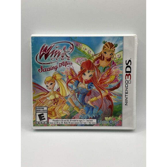Nintendo 3DS Winx Club: Saving Alfea (Brand New) Factory Sealed - US SELLER - Picture 1 of 4